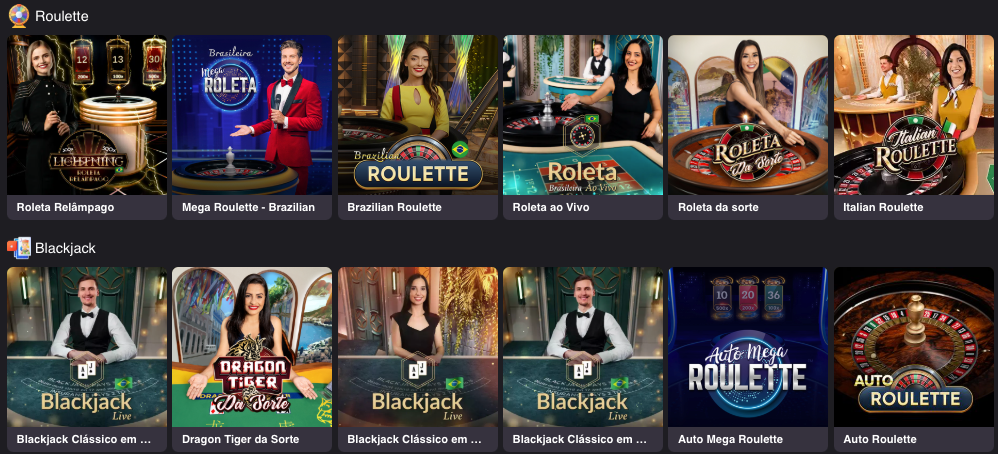 LIve Casino Games