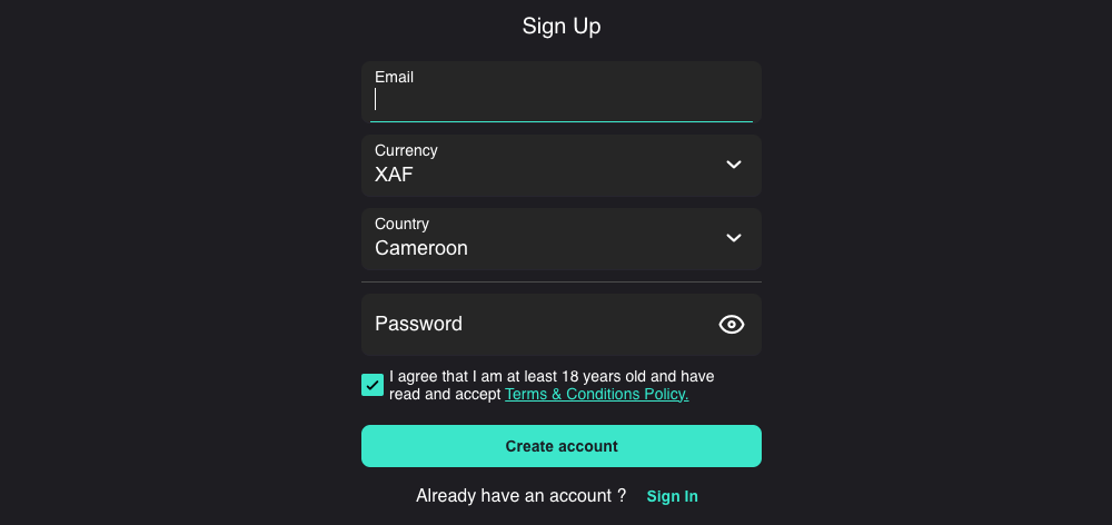 How to Register on RoiBet